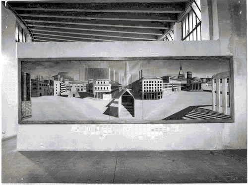 Image for XV Triennale - Architettura-città, Mostra internazionale d'architettura -Dipinto "La città analoga" di Arduino Cantafora