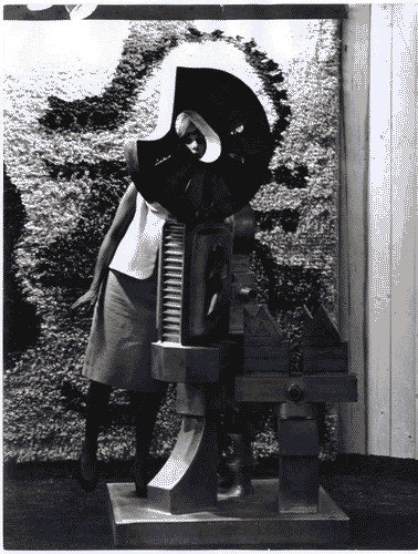 Image for XIII Triennale - Sezione della Gran Bretagna - Scultura in alluminio - Eduardo Paolozzi