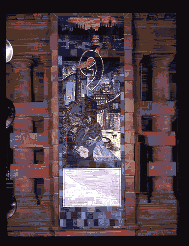 Image for XVIII Triennale - Partecipazioni internazionali - Regno Unito. L'amato luogo verde - Gonfalone del progetto "Keeping Glasgow Stitches"