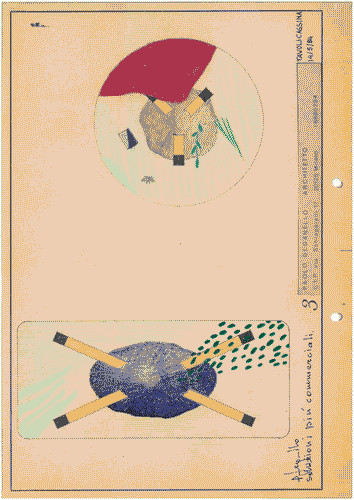 Image for Studio delle decorazioni del tavolo Artifici per Cassina