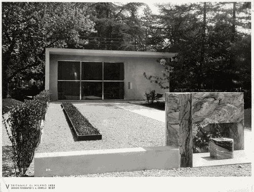 Image for V Triennale - Mostra dell'abitazione - Sala d'estate di Ottorino Aloiso, Luigi Chessa, Umberto Cuzzi, Gino Levi Montalcini, Giuseppe Pagano, Enrico Paulucci, Ettore Sottsas, Carlo Turina