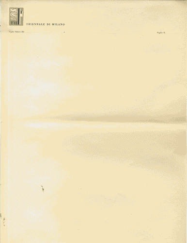 Image for Carta intestata per le pagine seguenti alla prima, con logo rivisitato di Enrico Ciuti