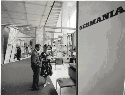 Image for XII Triennale - Sezione della Germania - Ingresso - Karl Otto - Klaus-Peter Gross