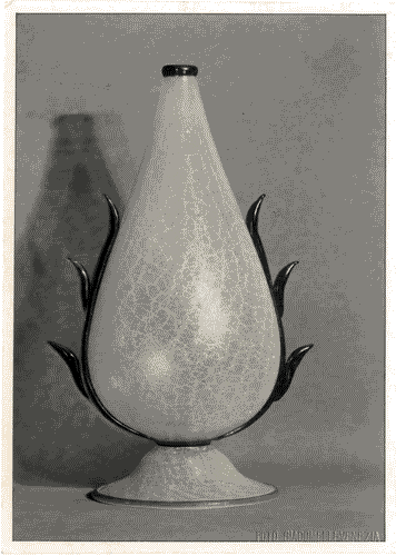 Image for IV Triennale - Galleria dei vetri - Vaso in vetro della serie "Primavera"di Barovier