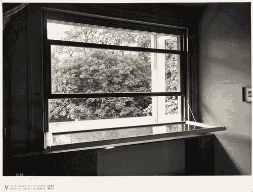 Image for V Triennale - Mostra dell'abitazione - Casa per le vacanze di un artista sul lago di Giuseppe Terragni e altri