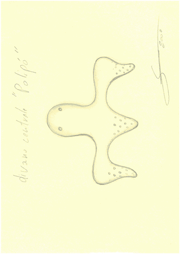 Image for Studio per divano centrale "Polipo"