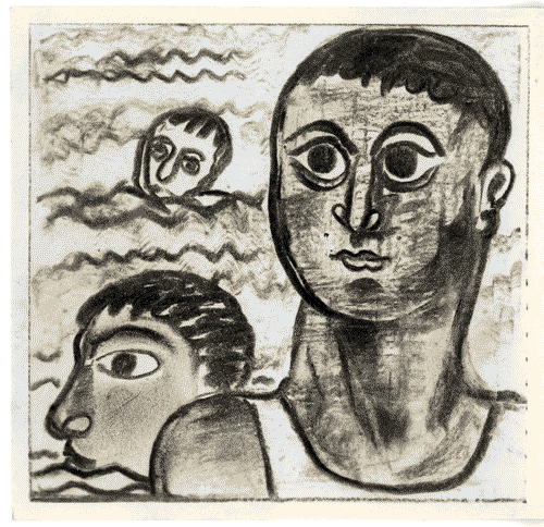 Image for IV Triennale - Galleria dei decoratori - Sala degli atleti - Bozzetto per mosaico