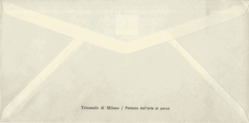 Image for Busta intestata "Triennale di Milano / Palazzo dell'arte al parco"