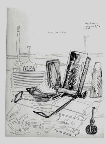 Image for VII Triennale - Mostra dei tessuti e dei ricami - Sezione dei merletti e dei ricami - Studio per l'allestimento di Fabrizio Clerici