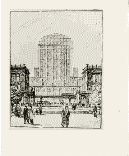 Image for XVII Triennale - Le città del mondo e il futuro delle metropoli - Partecipazioni internazionali - Sezione Germania - Progetto di municipio su Blücher-Platz