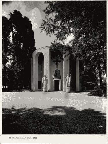 Image for V Triennale - Mostre nel parco - Padiglione della mostra d'arte sacra di Antonio Cassi-Ramelli