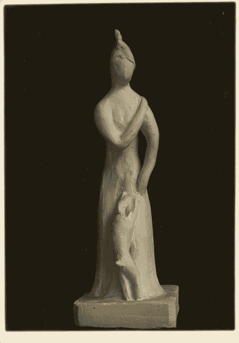 Image for V Triennale - Arti decorative e industriali - Sala dell'E.N.A.P.I. - Oggetti di metallo - Figurina in ferro