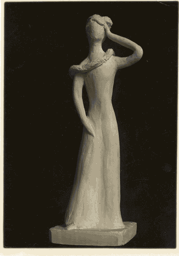 Image for V Triennale - Arti decorative e industriali - Sala dell'E.N.A.P.I. - Oggetti di metallo - Figurina in ferro