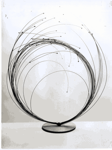 Image for XI Triennale - Mostra delle Produzioni d'arte - Sezione dei metalli - Composizione in filo d'acciaio "Cespuglio" - Antonio Benetton