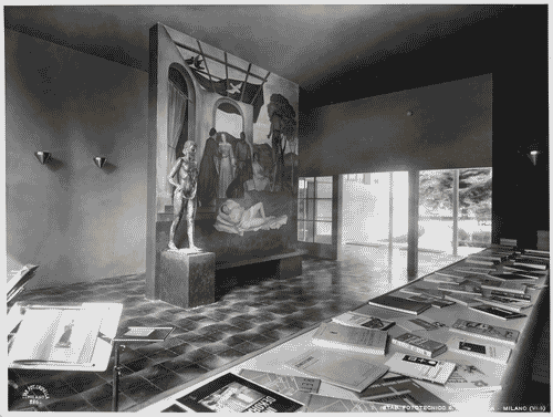 Image for VI Triennale - Padiglione nel parco Sempione - Mostra internazionale di architettura - Libreria d'arte