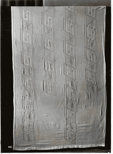 Image for V Triennale - Arti decorative e industriali - Tessuti-pizzi-ricami - Tendain ètamine ricamato