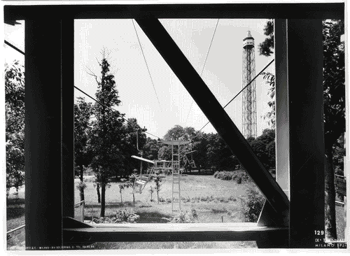 Image for IX Triennale - Mostra internazionale dell'architettura in movimento - Seggiovia del Parco Sempione - Stazione intermedia