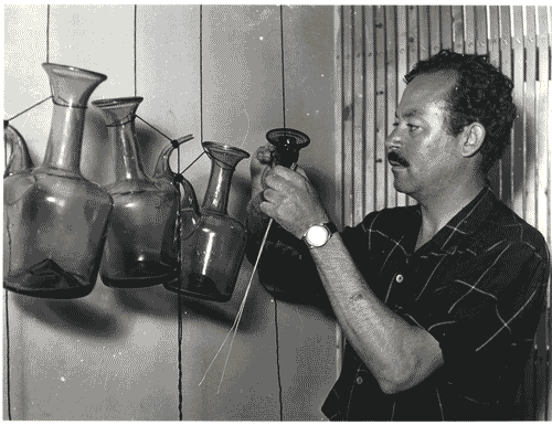 Image for X Triennale - Spagna - Fiasche di vetro verde