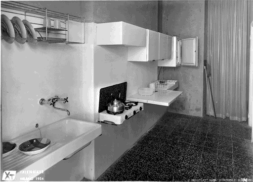 Image for X Triennale - Mostra della casa - Alloggio INCIS A - Cucina - Piero Bottoni - Leonardo Fiori - Augusto Piccoli