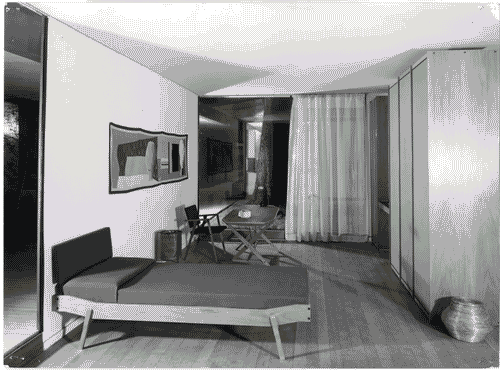 Image for XI Triennale - Parco Sempione - Mostra internazionale dell'abitazione - Alloggio italiano - Camera da letto singola