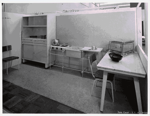Image for VIII Triennale - Arredamento - Seconda parte. Mobili singoli composti in alloggi - Alloggio 6 - Cucina