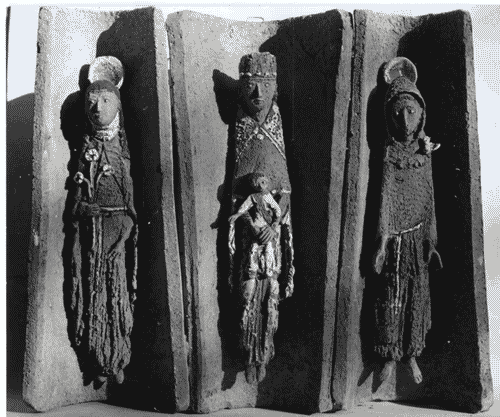 Image for X Triennale - Mostra merceologica - Sezione C - Embrici fittili uniti con figure in terracotta - Ugo Lucerni