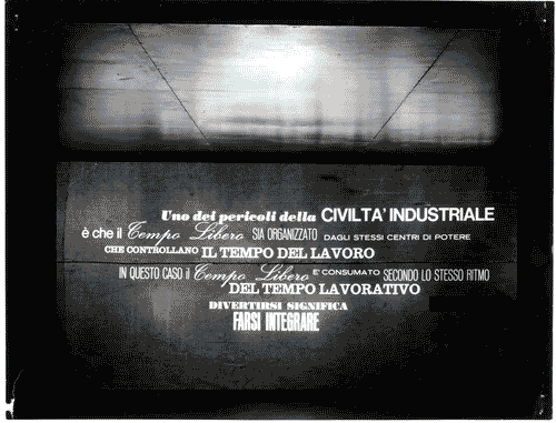 Image for XIII Triennale - Sezione introduttiva a carattere internazionale - Corridoio delle didascalie