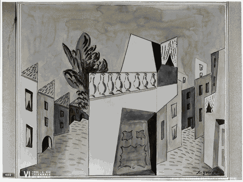 Image for VI Triennale - Mostra internazionale di scenotecnica teatrale - Sezione internazionale - Scenografia per "La scuola delle donne" di Molière