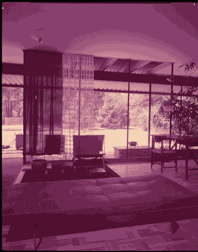 Image for XI Triennale - Parco Sempione - Mostra internazionale dell'abitazione - Alloggio danese - Soggiorno - Federico Fogh