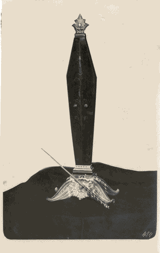 Image for III Biennale - Sezione Ungherese - Bacchetta per direttore d'orchestra e custodia in legno e bronzo di Eugenio Huba