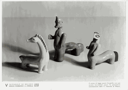 Image for V Triennale - Arti decorative e industriali - Sala dell'E.N.A.P.I. - Oggetti di vetro e conterie