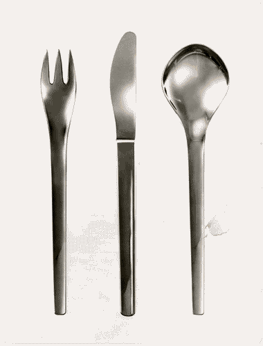 Image for XIII Triennale - Sezione dell'Austria - Posate in argento - Marianne Denzel