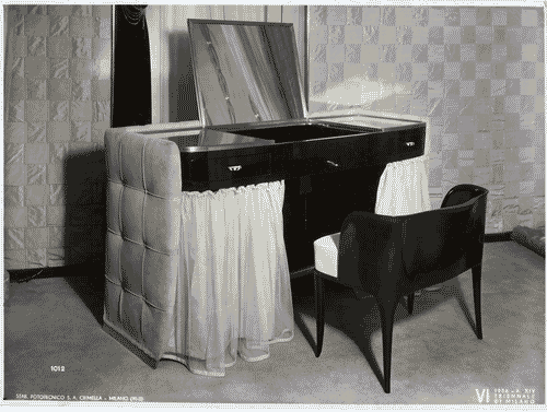 Image for VI Triennale - Mostra dell'arredamento - Camera da letto di Renato Wild e Guglielmo Ulrich