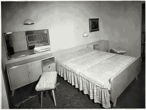 Image for VIII Triennale - Sezioni estere - Cecoslovacchia - Camera da letto