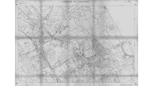 Image for 9 progetti per 9 città. Palermo: città, regione, circonvallazione. Foglio catastale n. 22