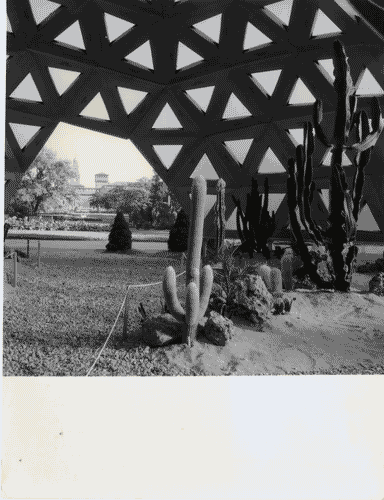 Image for X Triennale - Parco Sempione - Partecipazione statunitense. Abitazione a cupola geodetica Füller - Zona ingresso - Roberto Mango