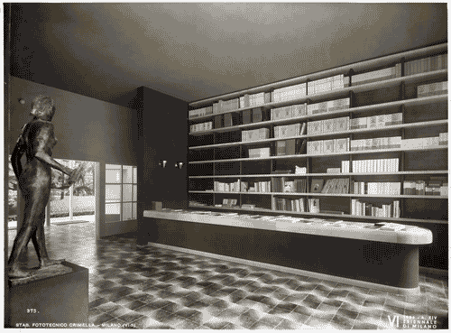 Image for VI Triennale - Padiglione nel parco Sempione - Mostra internazionale di architettura - Libreria d'arte