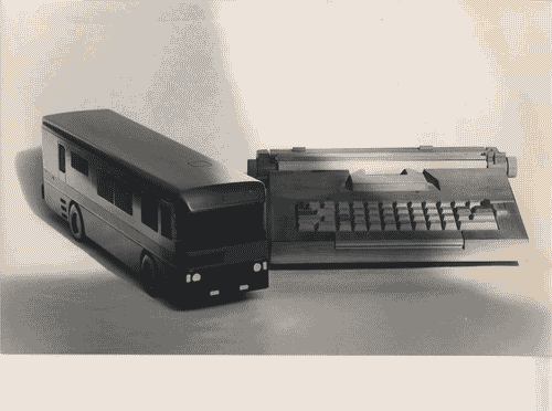 Image for I modelli di Giovanni Sacchi - Modello di macchina per scrivere e di camper