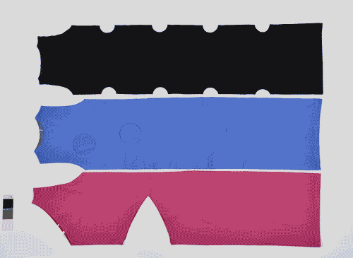 Image for Sistema "MULTI-WEAR" di abiti tubolari con tagli laser