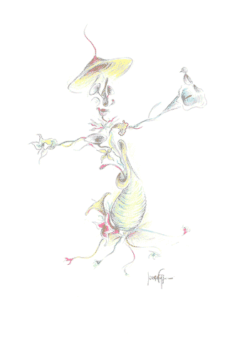 Image for Disegno con lampada "Cappello da strega"