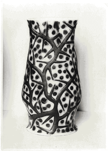 Image for III Biennale - Sezione romagnola - Boccale in maiolica policroma