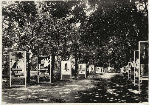 Image for VII Triennale - Elementi isolati nel parco Sempione - Viale della pubblicità