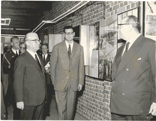 Image for XII Triennale - Visita del Presidente della Repubblica Giovanni Gronchi - Ivan Matteo Lombardo - Renzo Zorzi