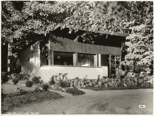 Image for V Triennale - Mostra dell'abitazione - Gruppo di cinque case per vacanze - Casa di vacanza in montagna di Enrico Griffini, Eugenio Faludi e Piero Bottoni