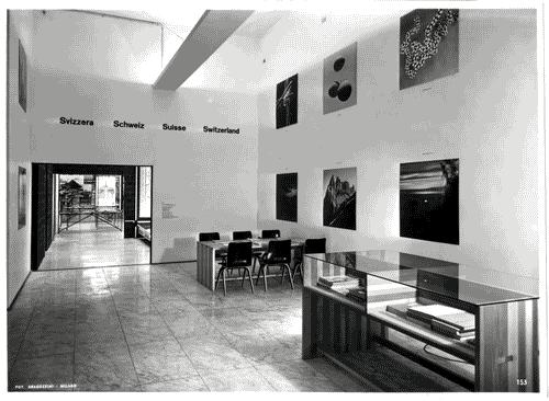 Image for IX Triennale - Sezioni estere - Svizzera - Sala di lettura - Max Bill