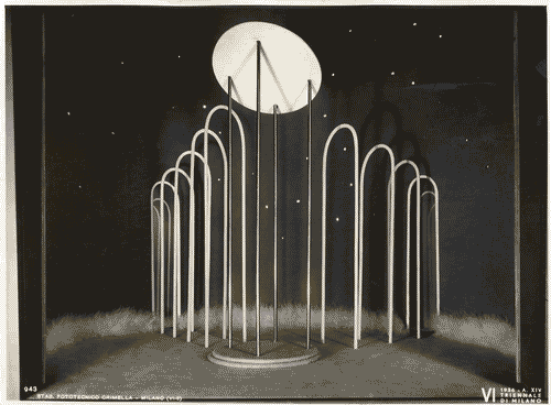 Image for VI Triennale - Mostra internazionale di scenotecnica teatrale - Sezione italiana - Scenografia per "Sogno di una notte di mezza estate" di Shakespeare