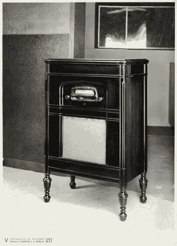 Image for V Triennale - Costruzioni nel parco Sempione - Stazione per aeroporto civile - Padiglione del movimento futurista di Enrico Prampolini - Mobile radio