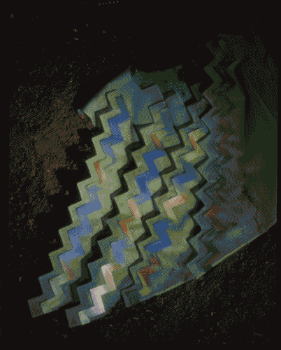 Image for La neomerce - Scal-dina, abito da cerimonia con pannelli a cristalli liquidi