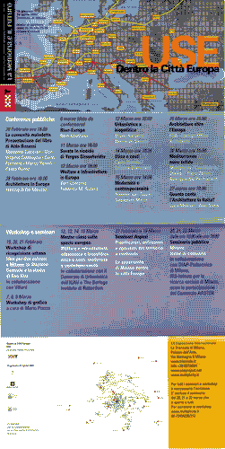Image for Pieghevole della mostra "USE. Dentro la Città Europa"