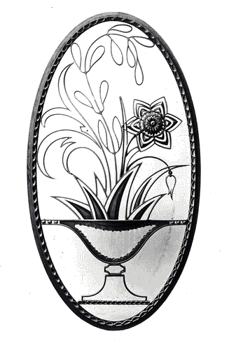 Image for I Biennale - Espositori lombardi - Ferro battuto decorativo per l'ingressodi una villetta di Giovanni Greppi